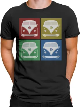 Volkswagen Bus Abstract Art Men's and Women's T-Shirt